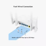 ⁦راوتر كودي Cudy WR1200 ثنائي النطاق AC1200 مع 4 هوائيات⁩ - الصورة ⁦3⁩