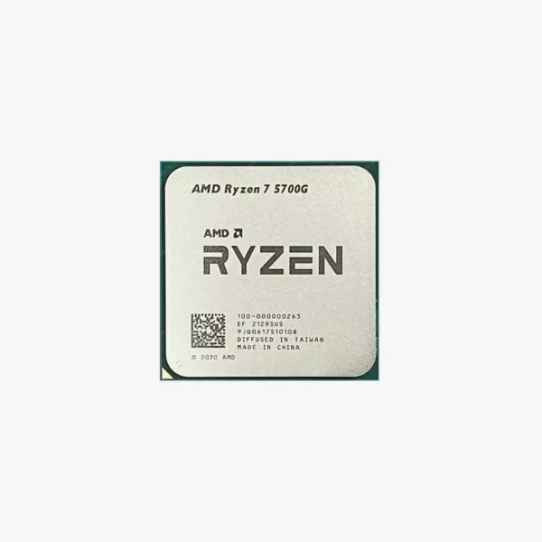 ⁦معالج أي إم دي رايزن 7 AMD Ryzen 7 5700G مع رسومات مدمجة مقبس AM4⁩ - الصورة ⁦3⁩