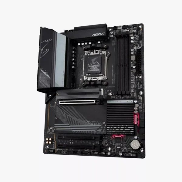 ⁦لوحة أم Gigabyte B650 AORUS ELITE AX Motherboard - مذر بورد⁩ - الصورة ⁦2⁩