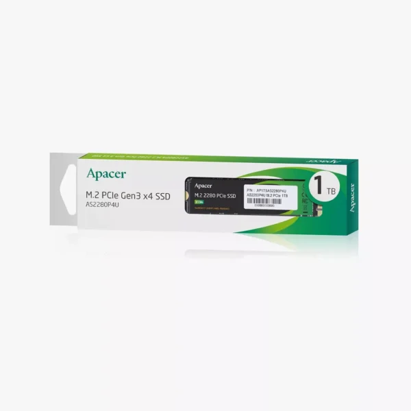 ⁦هارد داخلي أباشير Apacer M.2 NVMe PCIe Gen3 x4 SSD 1TB⁩ - الصورة ⁦3⁩