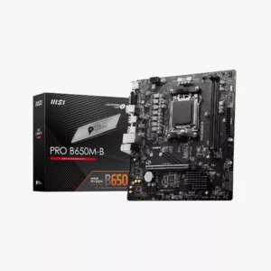 لوحة أم  MSI PRO B650M-B Motherboard مقبس AM5 - مذر بورد