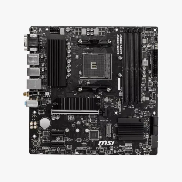 ⁦لوحة ام (MSI B550M-A PRO Motherboard) مقبس AM4 - مذر بورد⁩ - الصورة ⁦3⁩