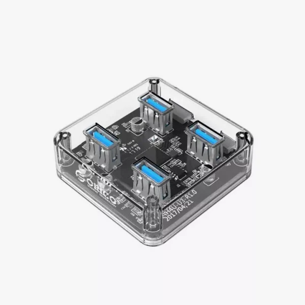 ⁦موزع منافذ أوريكو ORICO 4-Port USB 3.2 Hub فائق السرعة⁩ - الصورة ⁦3⁩