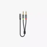 ⁦كابل تحويل صوت مدمج يونيتك Unitek Y-C957ABK بطول 0.2 متر⁩ - الصورة ⁦2⁩