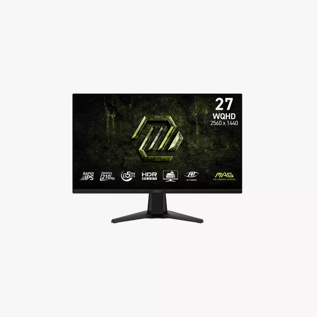 E21-1 شاشة كيمنك MSI MAG 275QF E21 (شاشة 2K Rapid IPS / تردد 210Hz) - الصورة 1