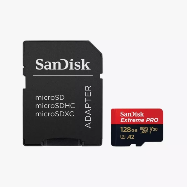 ⁦رام مايكرو إس دي سانديسك (SanDisk Extreme MicroSD 128GB 200MB/s)⁩ - الصورة ⁦3⁩