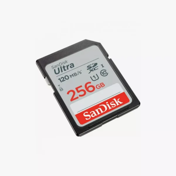 ⁦بطاقة ذاكرة إس دي سانديسك ألترا (SanDisk Ultra SDXC 256GB 120MB/s)⁩ - الصورة ⁦2⁩