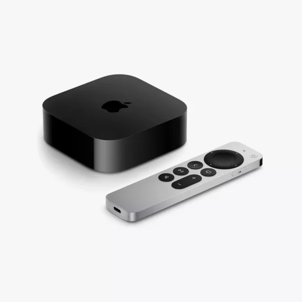 ⁦جهاز البث الذكي Apple TV 4K 128GB منفذ Ethernet مع ريموت Siri Remote⁩ - الصورة ⁦2⁩
