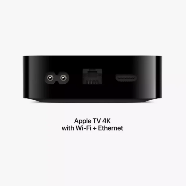 ⁦جهاز البث الذكي Apple TV 4K 128GB منفذ Ethernet مع ريموت Siri Remote⁩ - الصورة ⁦3⁩